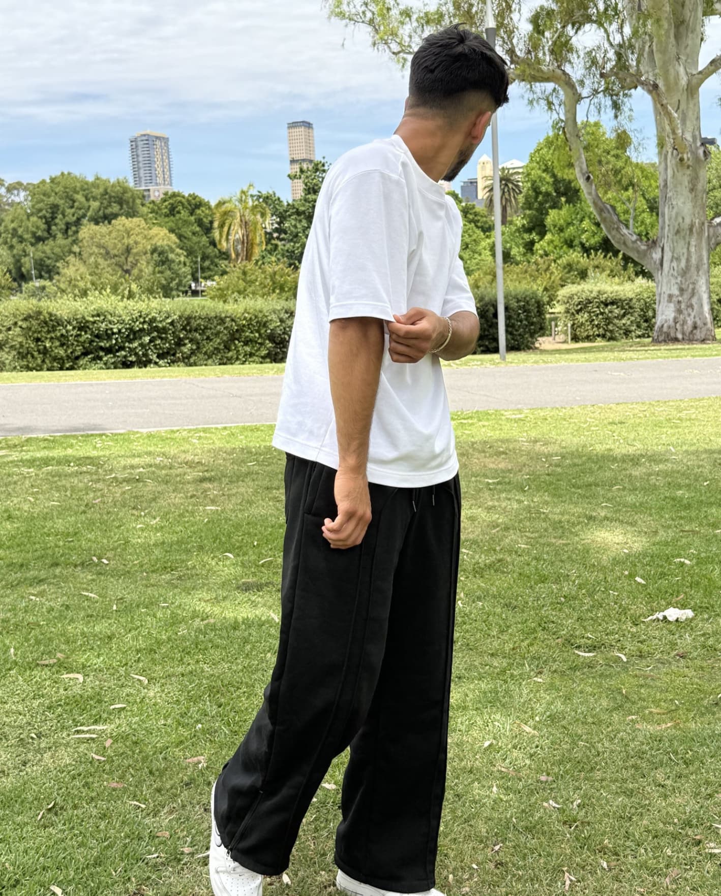 Retro Splicing Sweatpants für Herren