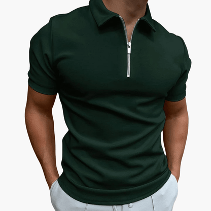 Zip Polohemd für Herren