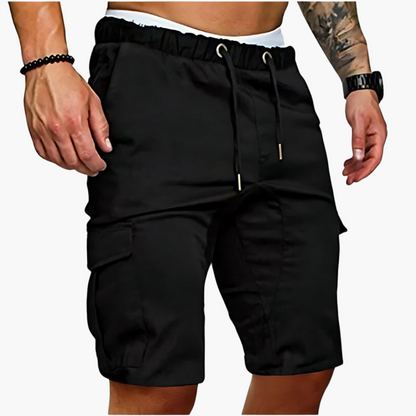 Knielange Cargo Shorts für Herren