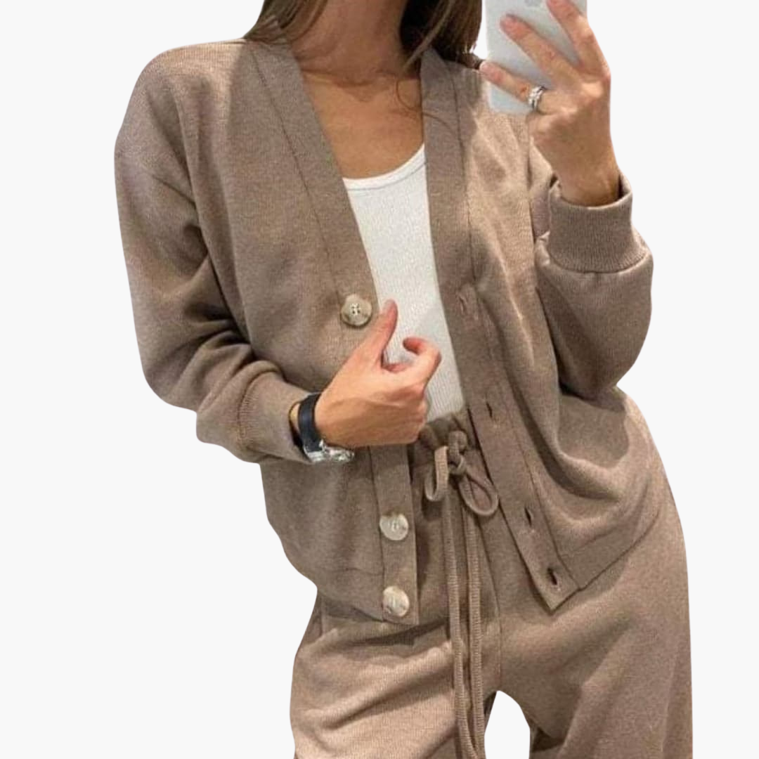 Zweiteiliges Hausanzug Set für Damen