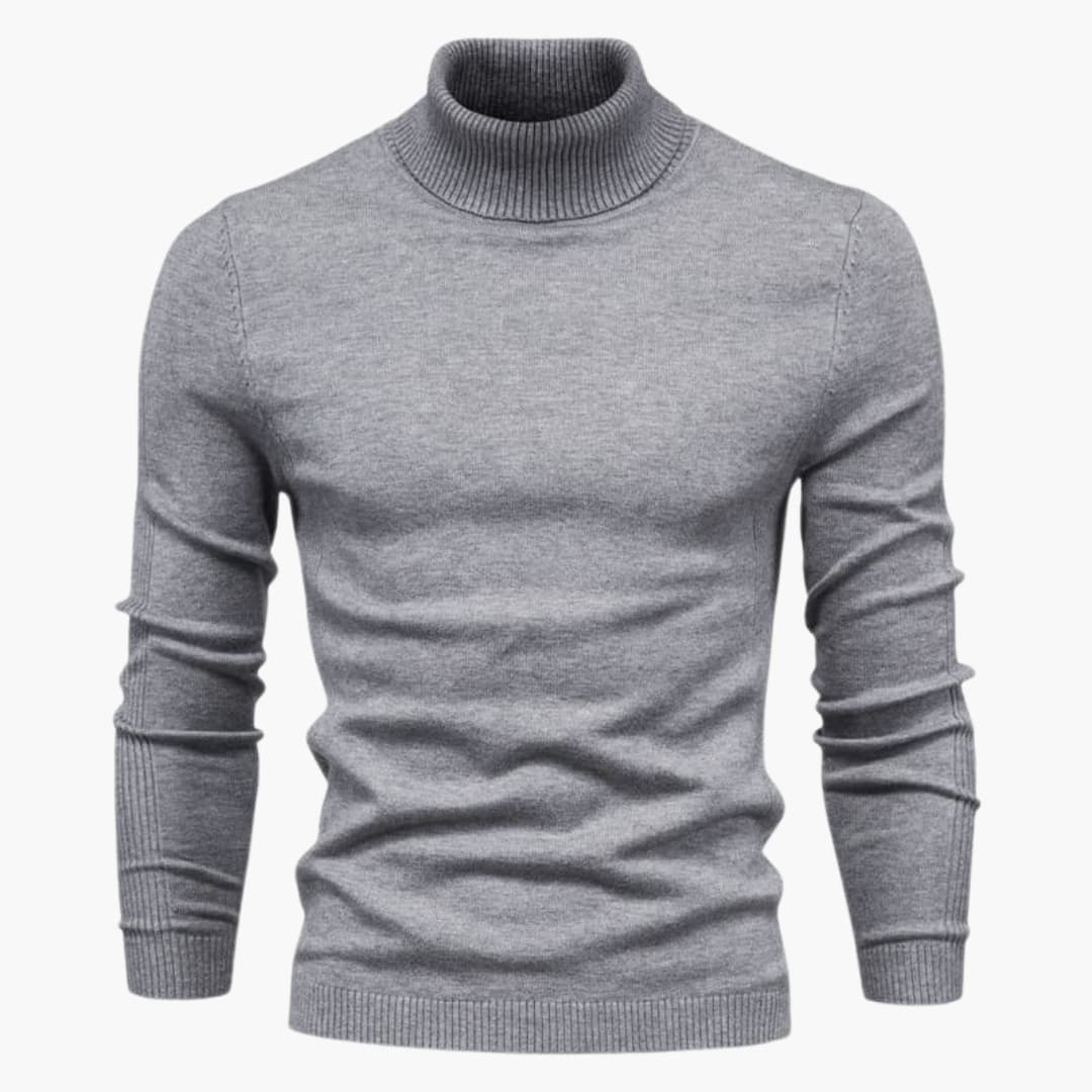 Exklusiver Rollkragenpullover für Herren