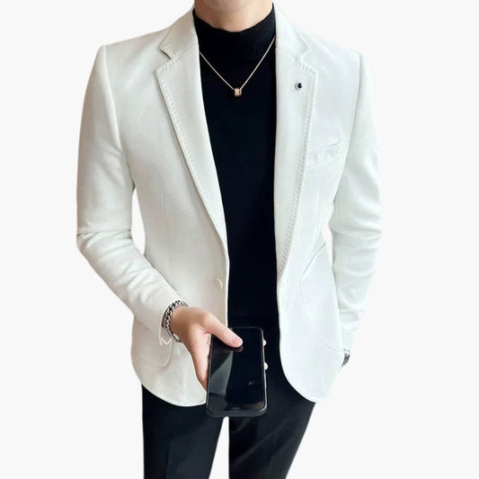Moderner Anzugblazer aus Wollmischung für Herren
