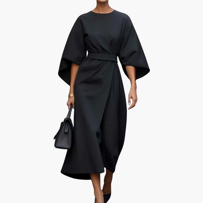 Gürtel Midikleid für Damen