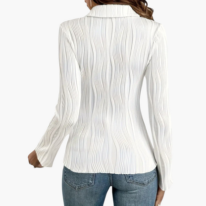 Klassische Polo Bluse für Damen