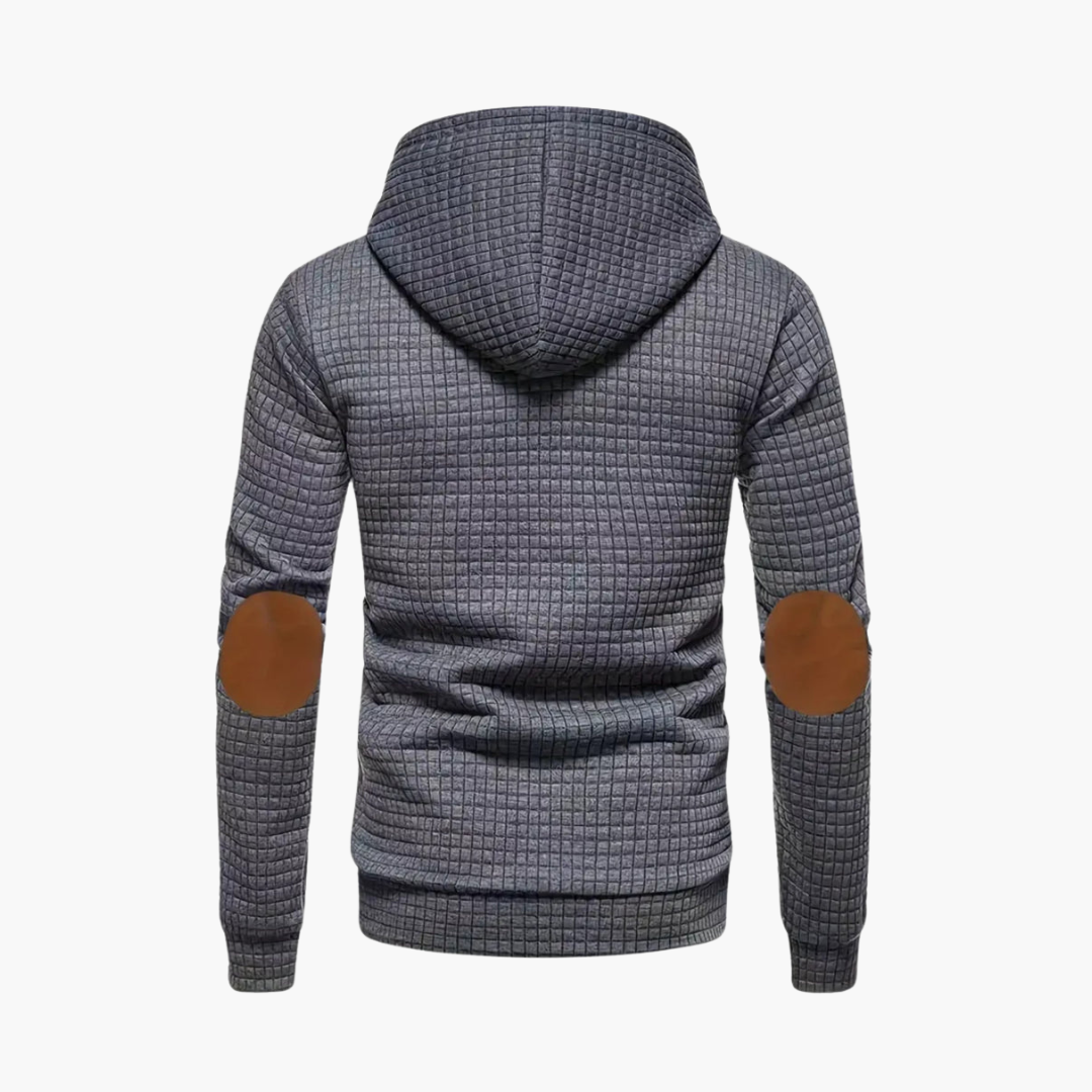 Karomuster Hoodie für Herren