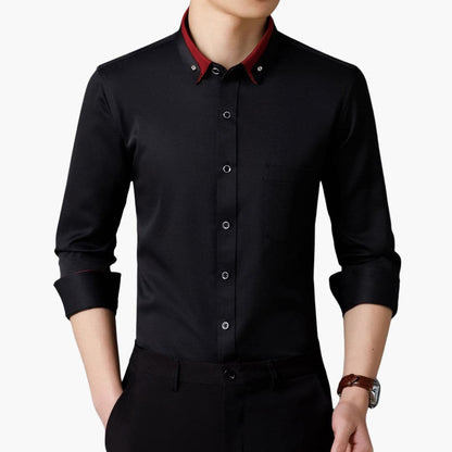 Elegantes Langarmhemd für Herren