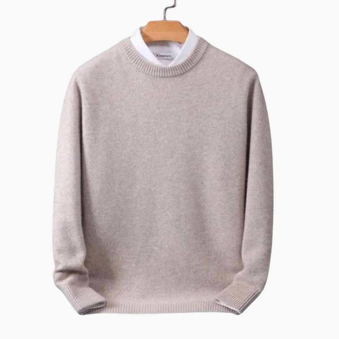 Geometrisch Gemusterter Pullover für Herren