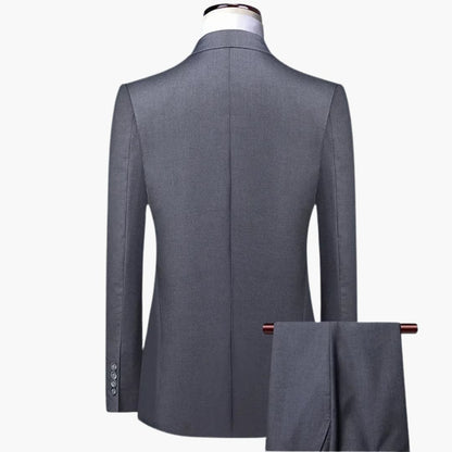 3-teiliger Slim Fit Anzug für Herren