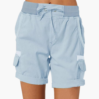 Verstellbare Cargo Shorts für Damen