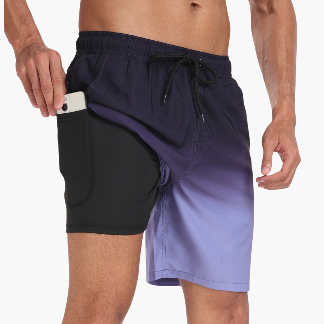 Schnelltrocknende Stretchshorts für Herren