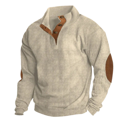 Knopf-Pullover für Herren