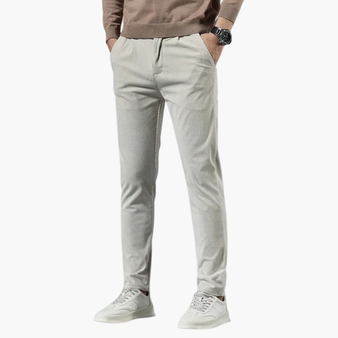 Schmale Cordhose für Herren