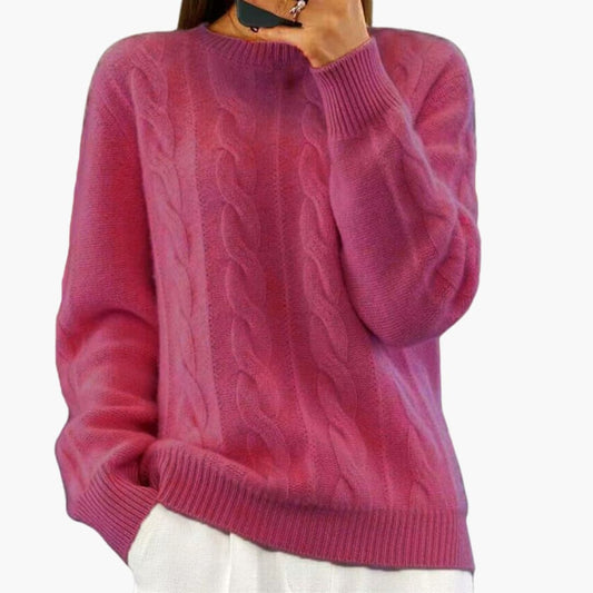 Warmer Strickpullover für Damen