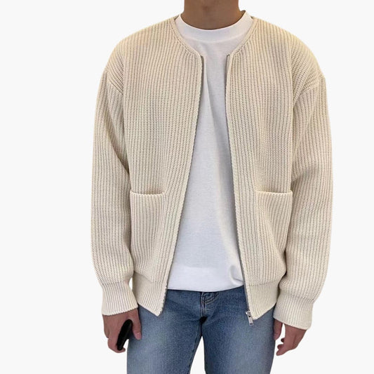 Gestrickte Strickjacke für Herren