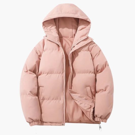 Gefütterte Kapuzen-Winterjacke für Herren