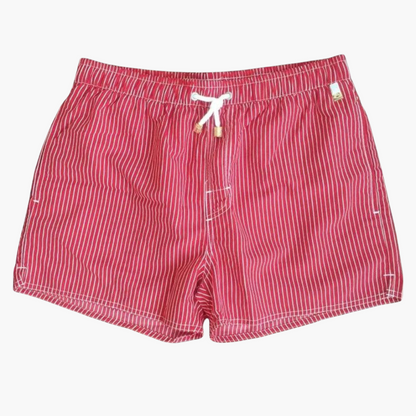 Gestreifte Badeshorts für Herren