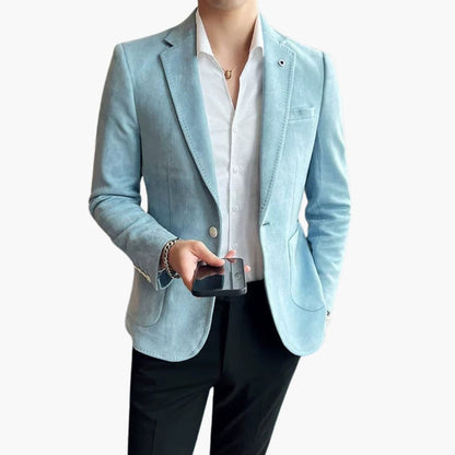 Moderner Anzugblazer aus Wollmischung für Herren