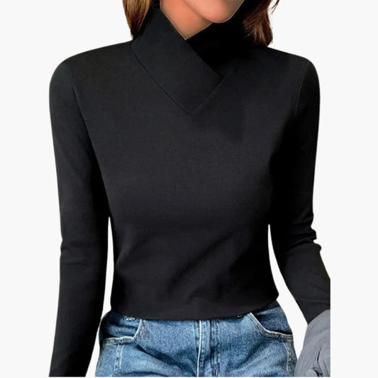 Rollkragen Pullover für Damen