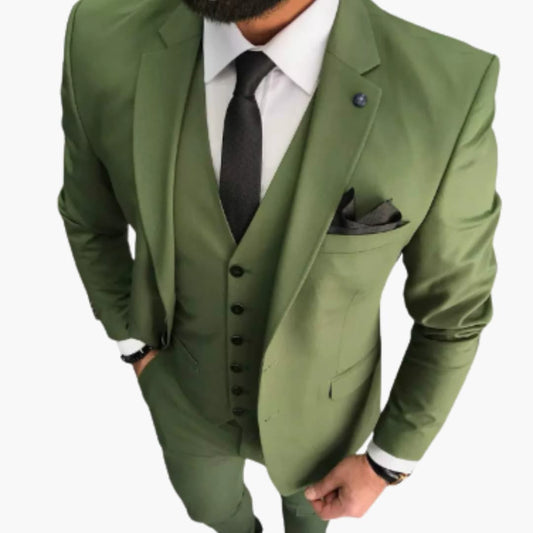Slim Fit Business Anzug für Herren