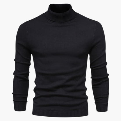 Exklusiver Rollkragenpullover für Herren