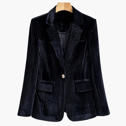 Cordblazer Retro Passform für Damen