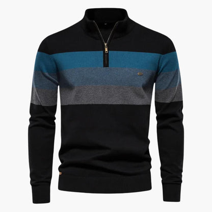 Viertelreißverschluss Pullover für Herren