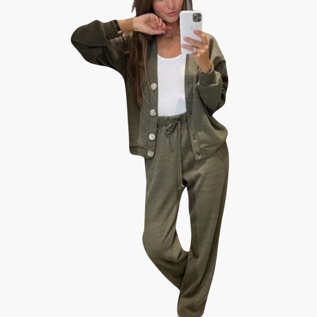 Zweiteiliges Hausanzug Set für Damen