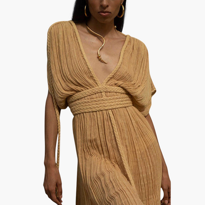 Wickel Kimono Maxikleid für Damen