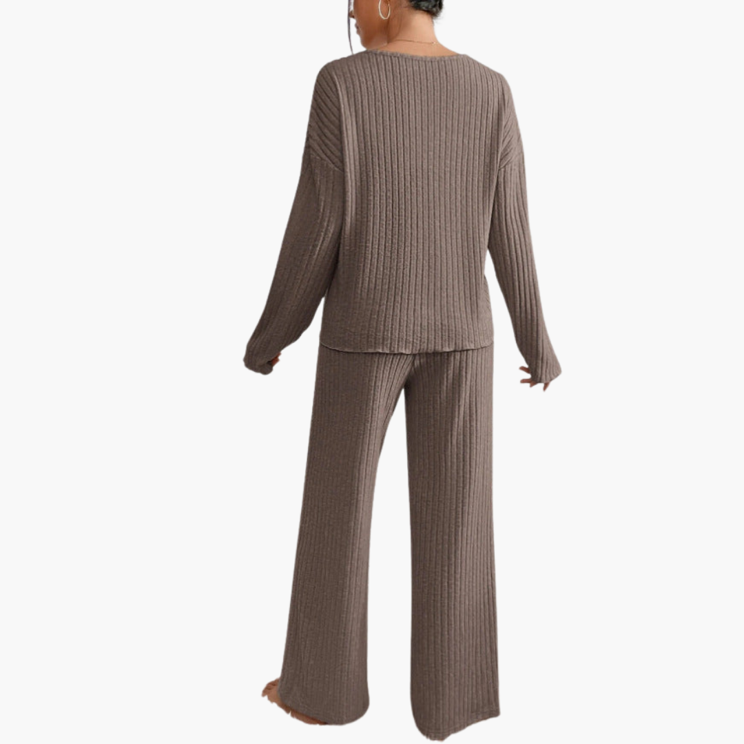 Zweiteiliges Strickset für Damen