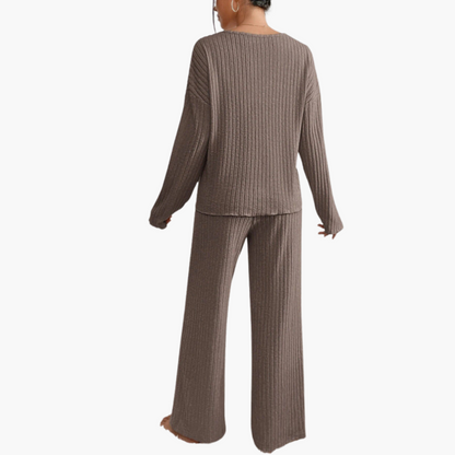 Zweiteiliges Strickset für Damen