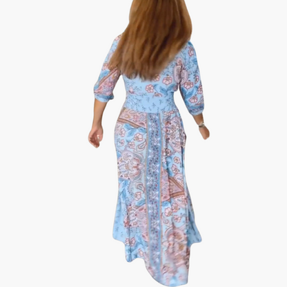 Boho Pattern Maxi Kleid für Damen