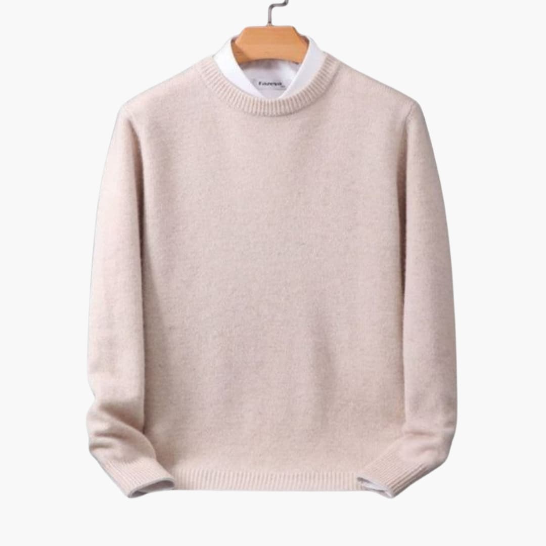 Geometrisch Gemusterter Pullover für Herren
