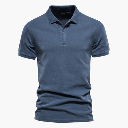Schlankes Poloshirt mit Kragen für Herren