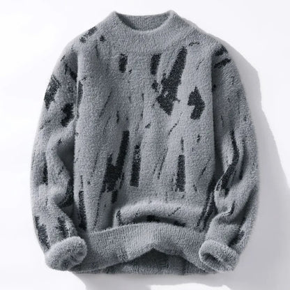 Pullover mit abstraktem Muster für Herren