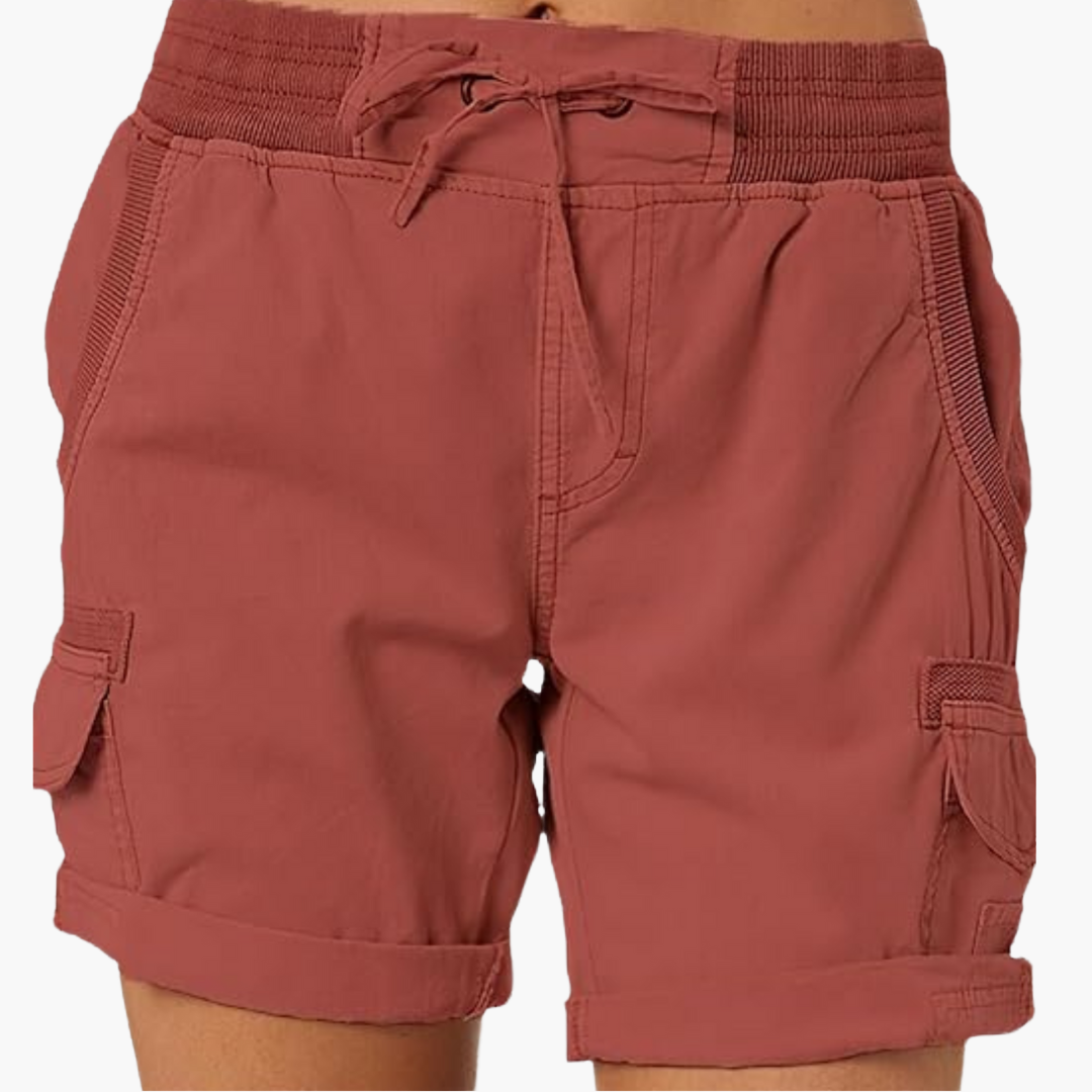 Verstellbare Cargo Shorts für Damen