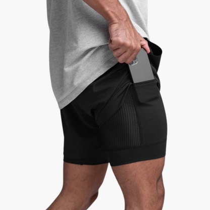 Feuchtigkeitsableitende Sportshorts für Herren