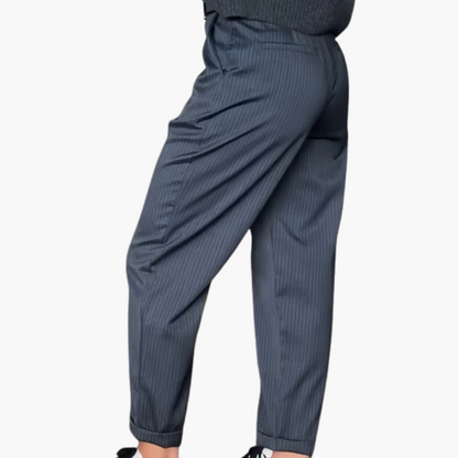Gestreifte Stoffhose für Herren