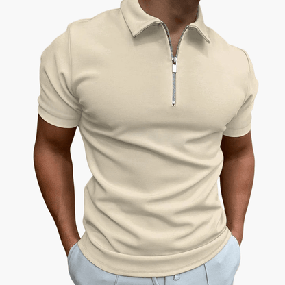 Zip Polohemd für Herren
