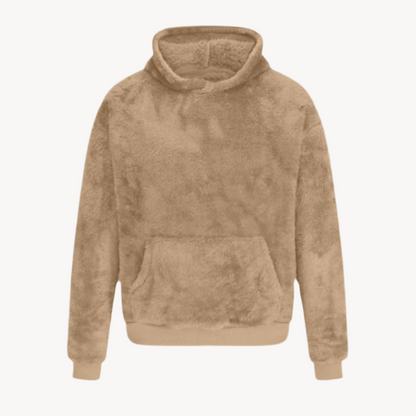 Teddyfleece Kapuzenpullover für Herren