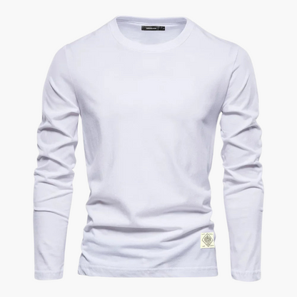 Elegantes Langarm-T-Shirt für Herren