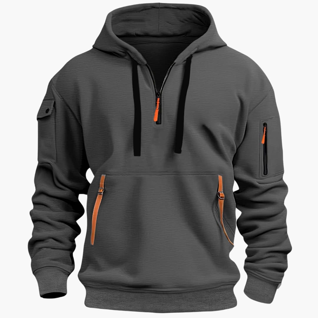 Herren-Kapuzenpullover mit Kordelzug