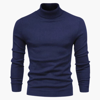 Exklusiver Rollkragenpullover für Herren