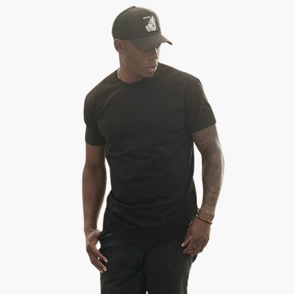 Slim Fit T-Shirt mit Saum für Herren