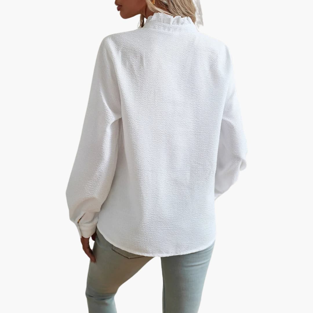 Strukturierte Bluse für Damen