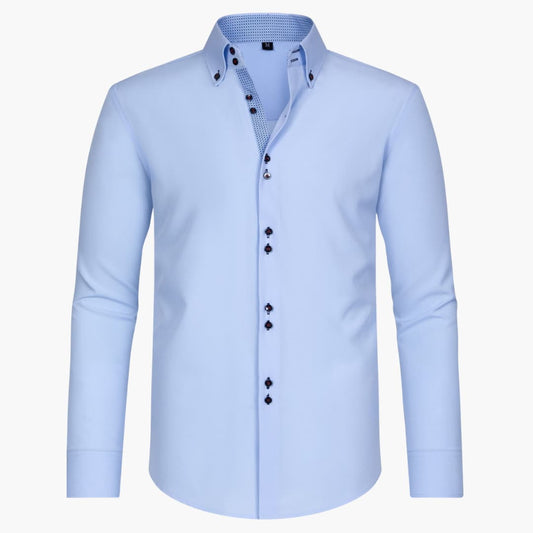 Langarm Button-Down Hemd für Herren