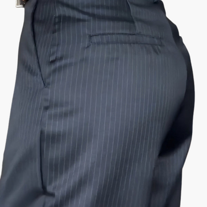 Gestreifte Stoffhose für Herren