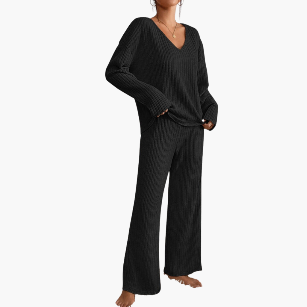 Zweiteiliges Strickset für Damen