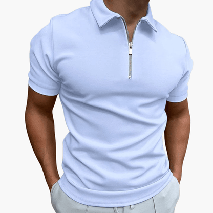 Zip Polohemd für Herren
