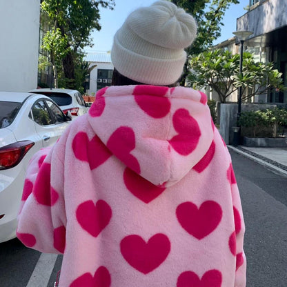 Herzförmige Freizeitjacket für Damen