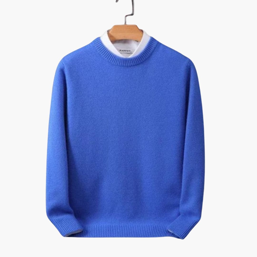 Geometrisch Gemusterter Pullover für Herren